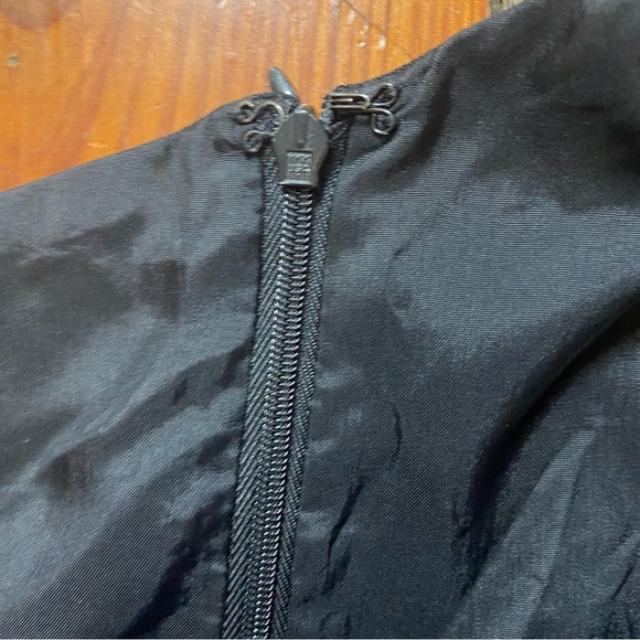 Georgiou Black One-Shoulder Dress Gown Size 8 Floor Length Black Tie Gala Prom - Picture 10 of 13